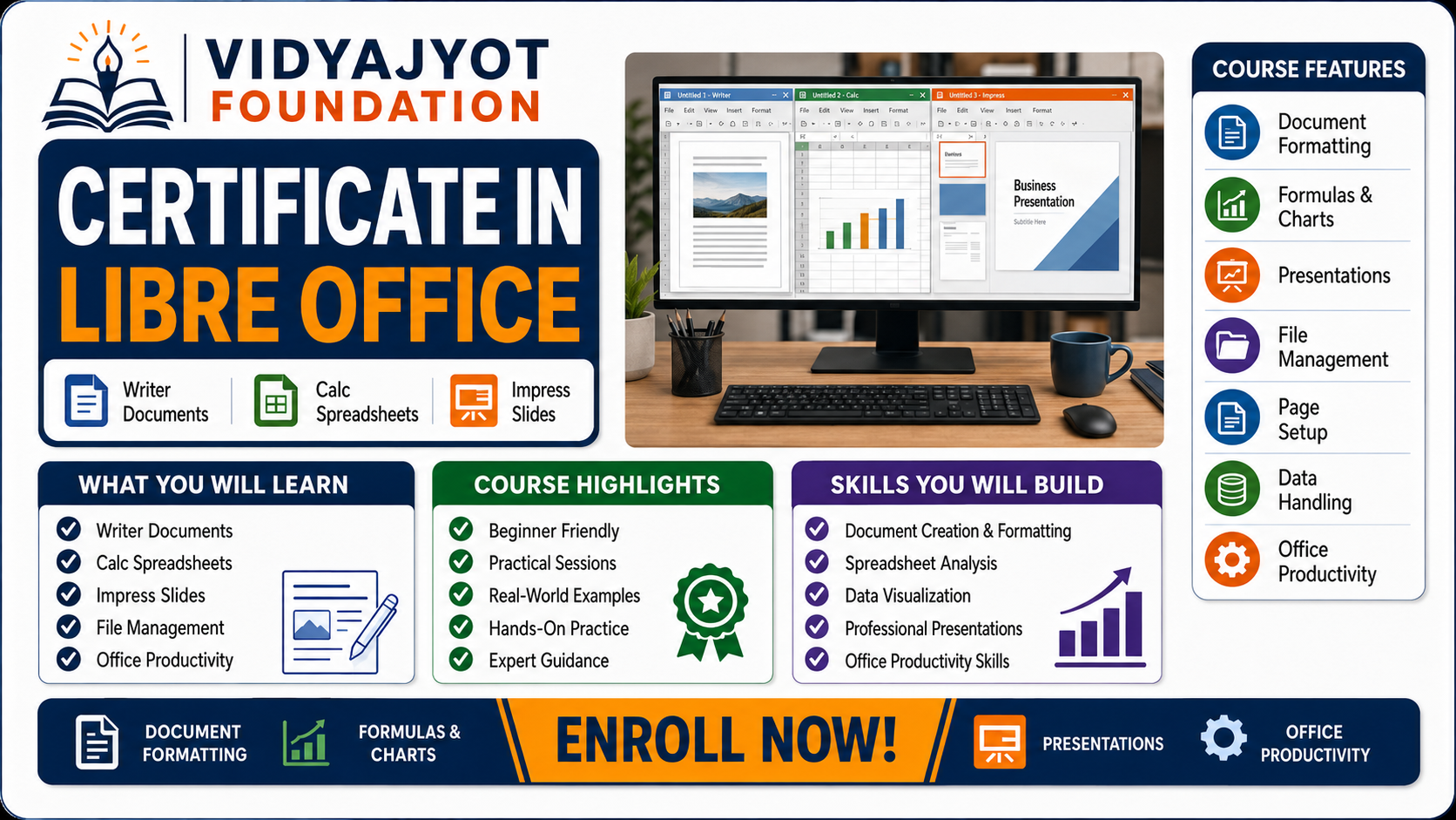 Certificate in LibreOffice