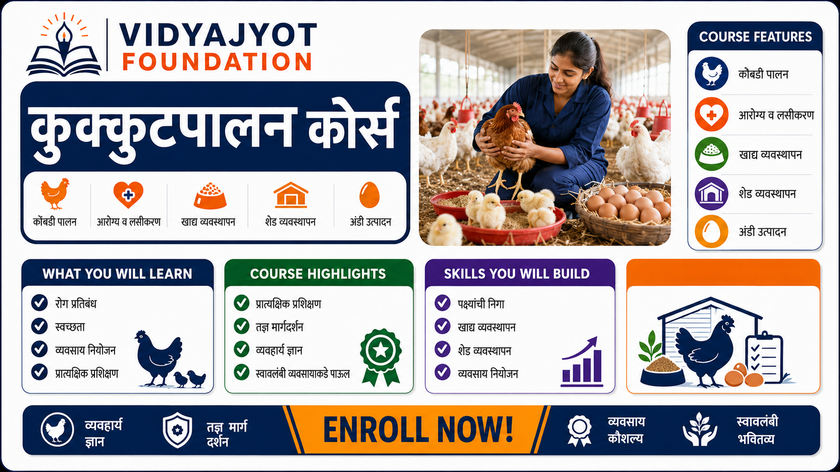 कुक्कुटपालन कोर्स