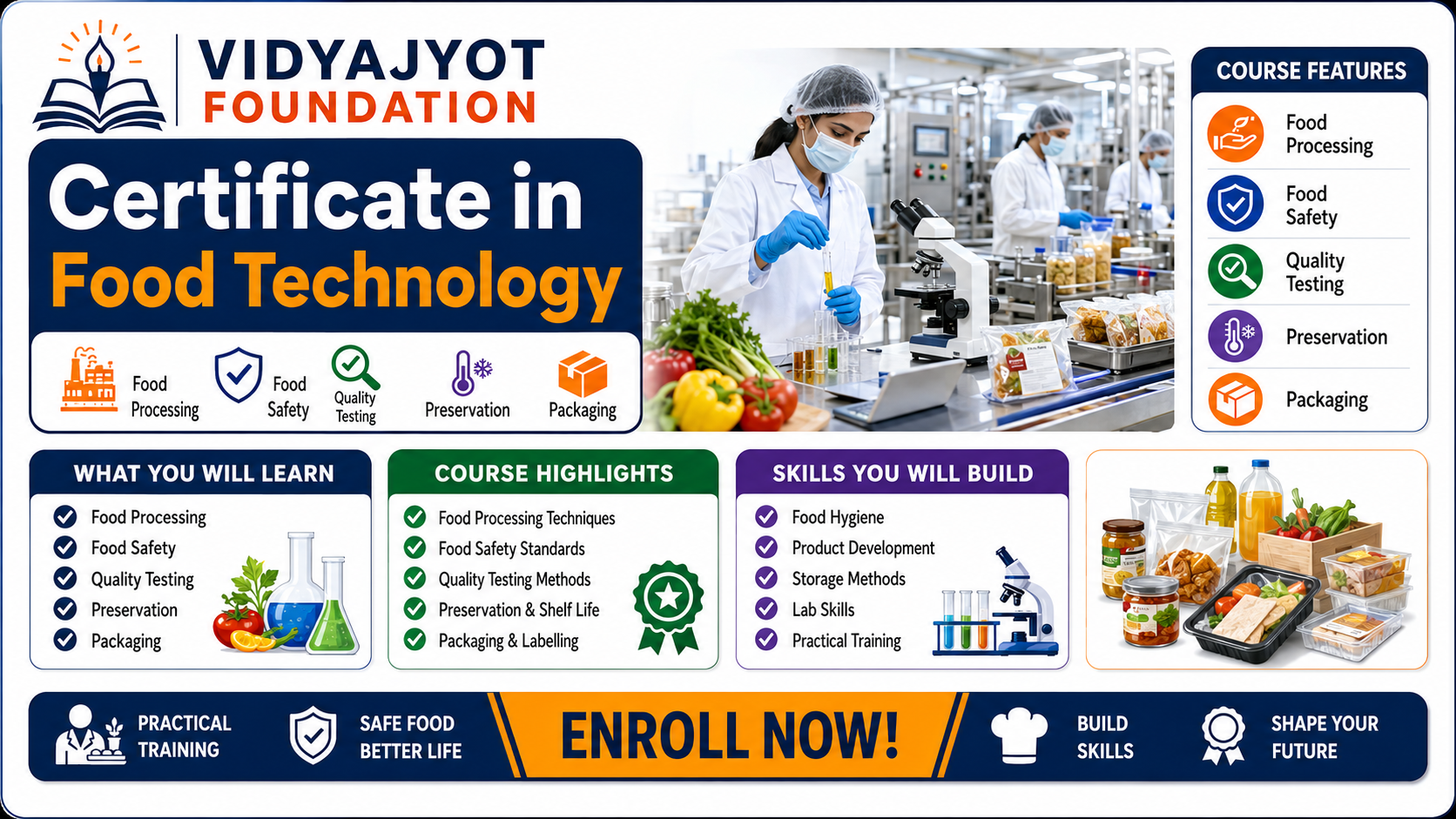 Certificate in Food Technology