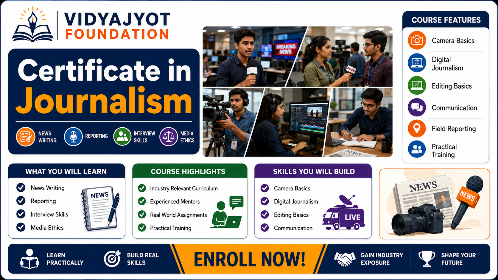 Certificate in Journalism